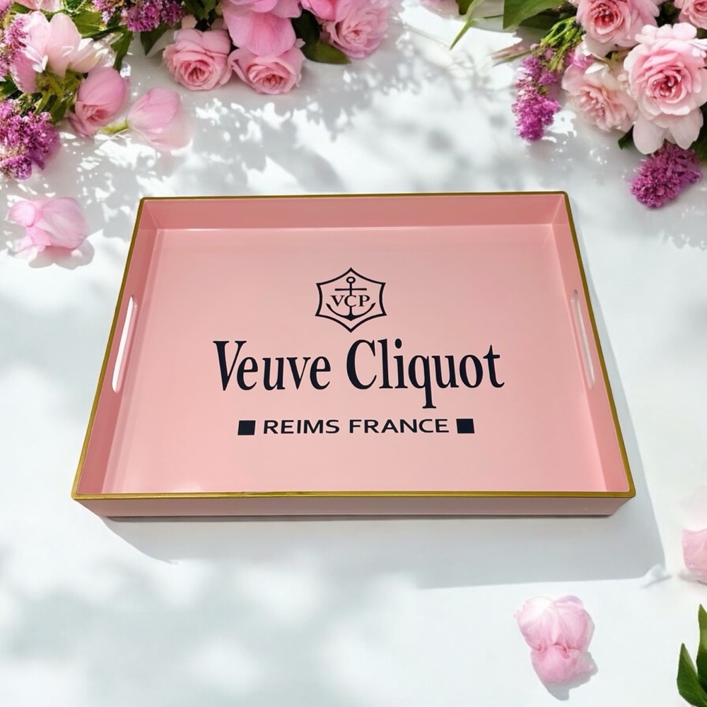 VUEVE Acrylic Serving Tray Ottoman Tray